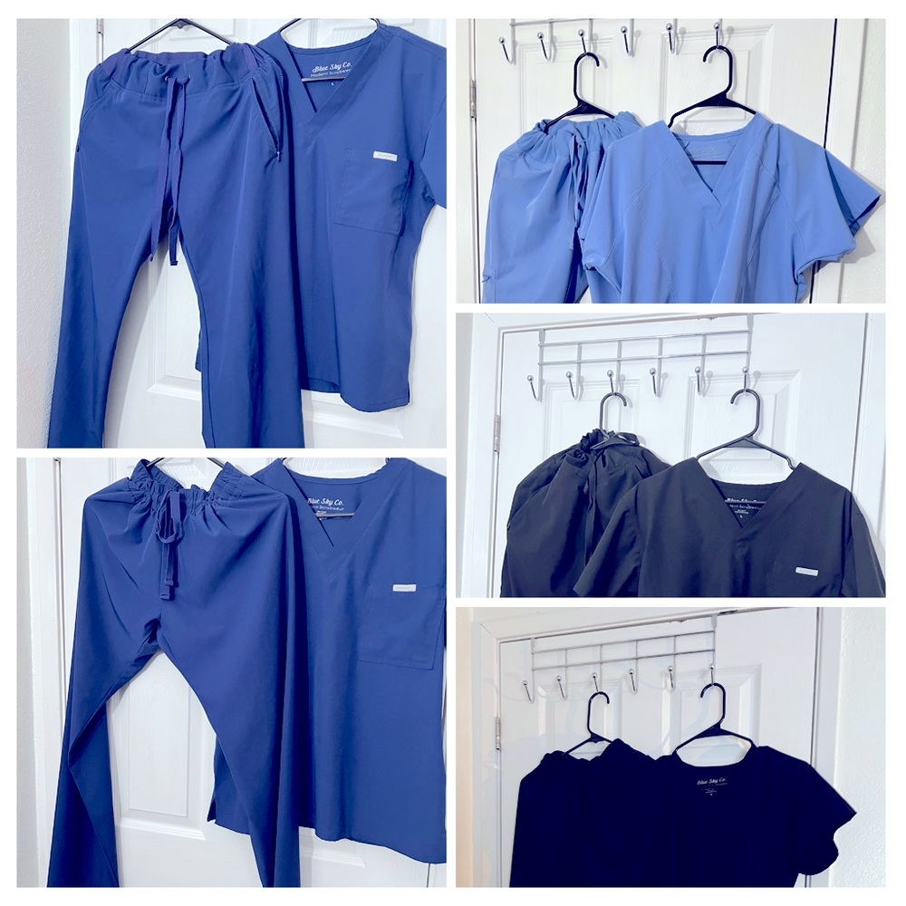 Blue sky scrubs